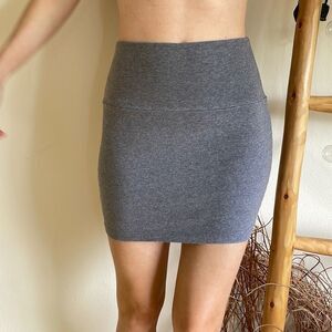 Gray Skirt 